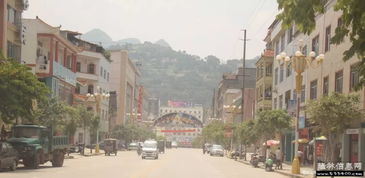 10年前的隆林縣城街景